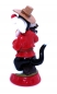 Preview: Looney Tunes Figur Sylvester mit Hut auf rotem Sockel (Bottle Cap) von Warner Bros